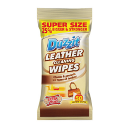 Duzzit Leather Cleaning Wipes 50pk