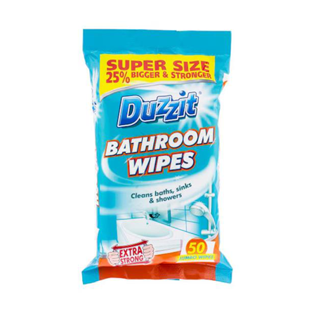 Duzzit Bathroom Wipes 50pk