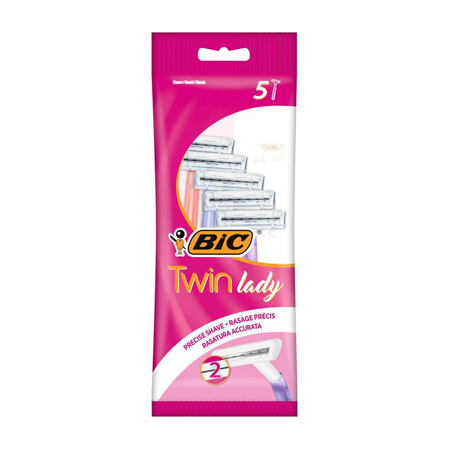 Bic Twin Lady Sensitive Razor 5pk