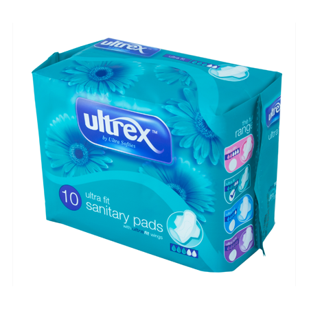 Ultrex Ultra Night Santiry Pads 8 Pack