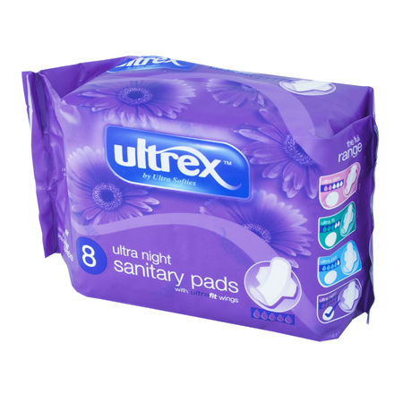 Ultrex Ultra Fit Sanitry Pads 10 Pack