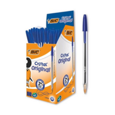 Bic Original Crystal Blue Pens