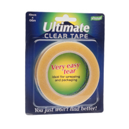 Ultimate Easytear Clear Tape 66m x 19mm