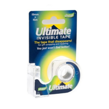 Premium Invisible Tape & Dsipenser 15m