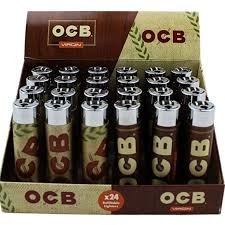 OCB FLint Lighters Brown & Organic