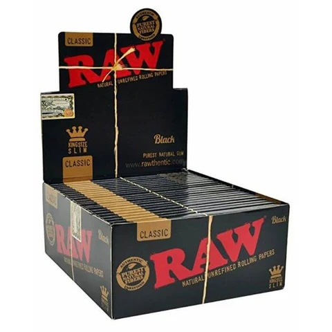 Raw Black Classic Kingsize Slim