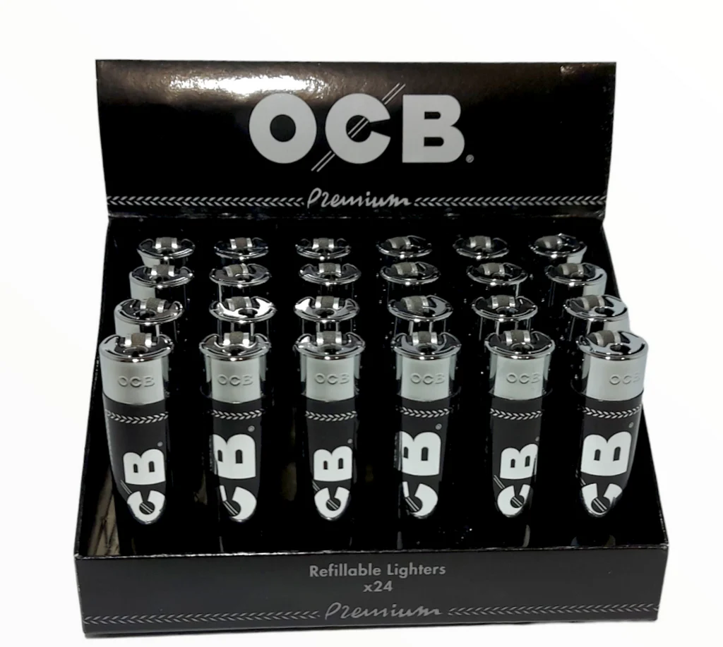 OCB FLint Lighters Black Edition