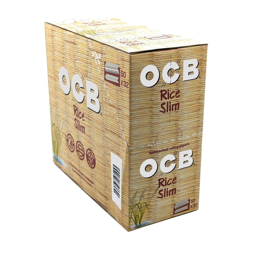 OCB Rice Slim Papers & Filtors