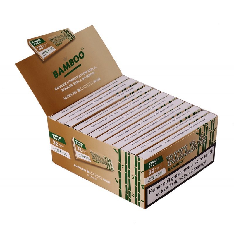 Rizla King Slim Bamboo Combi