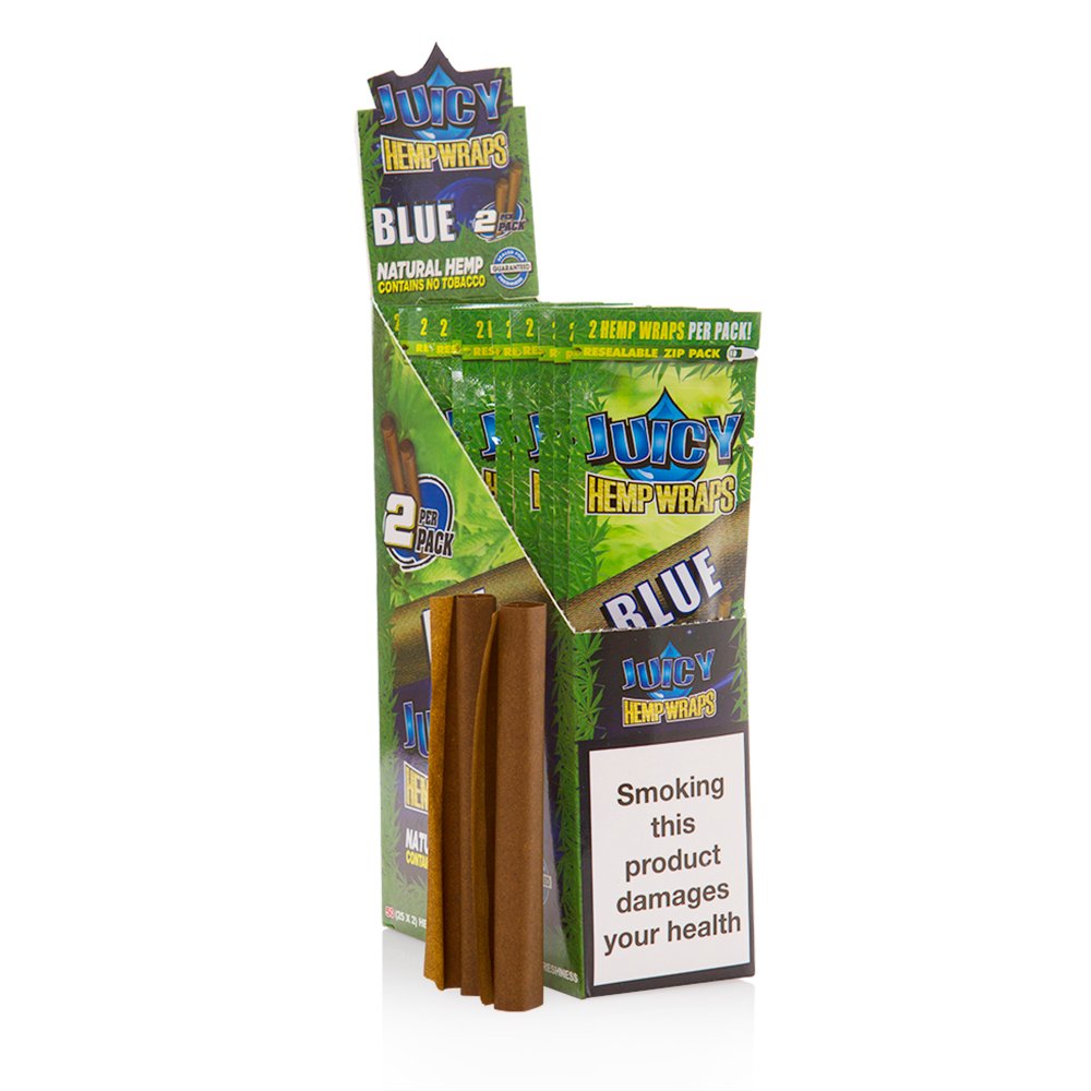 Juicy Jays Hemp Wraps Blue