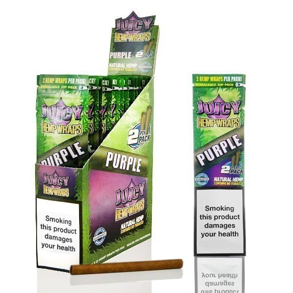 Juicy Jays Hemp Wraps Purple