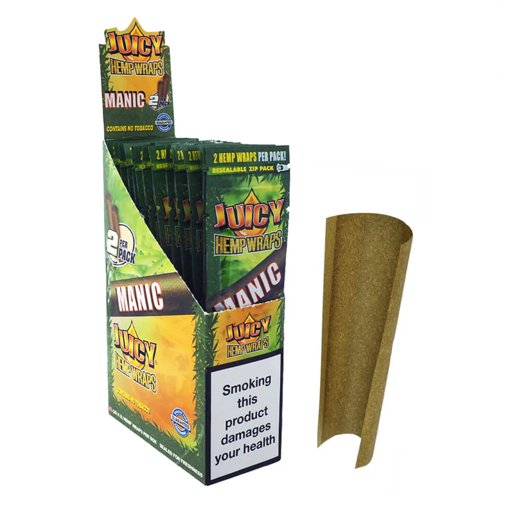 Juicy Jays Hemp Wraps Manic