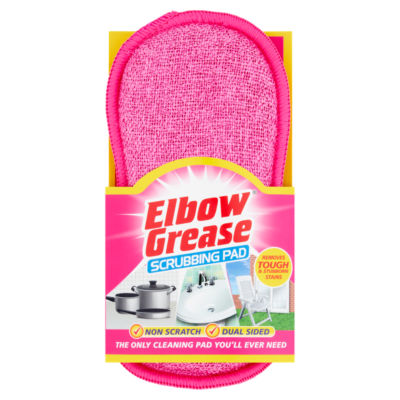 Elbow Grease Pink Scrubbing Pad