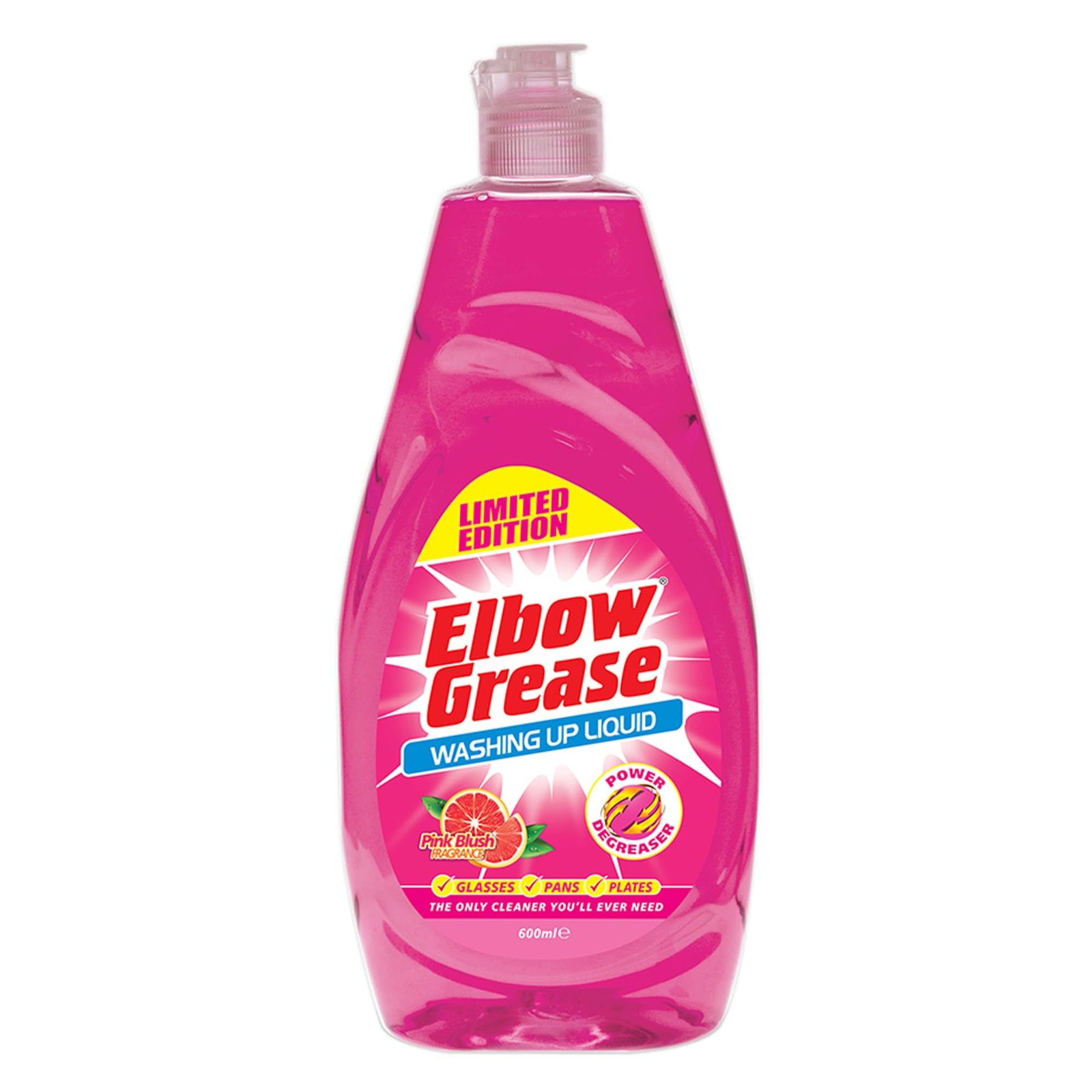 Elbow Grease Washing Up Liquid Pink Blush