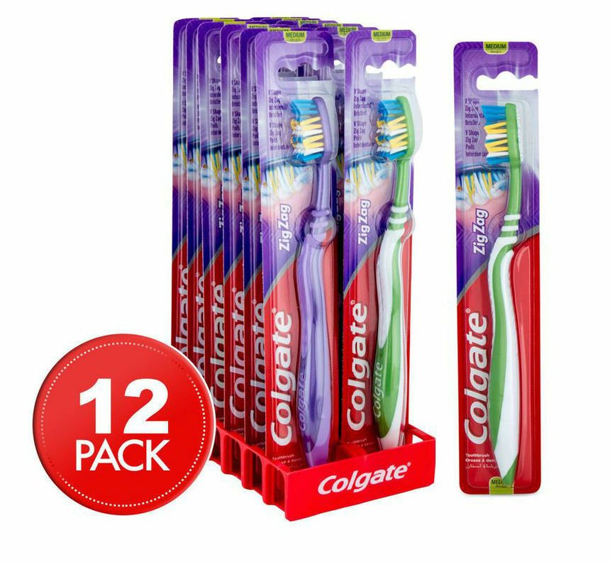 Colgate Zig Zag Toothbrush x 12