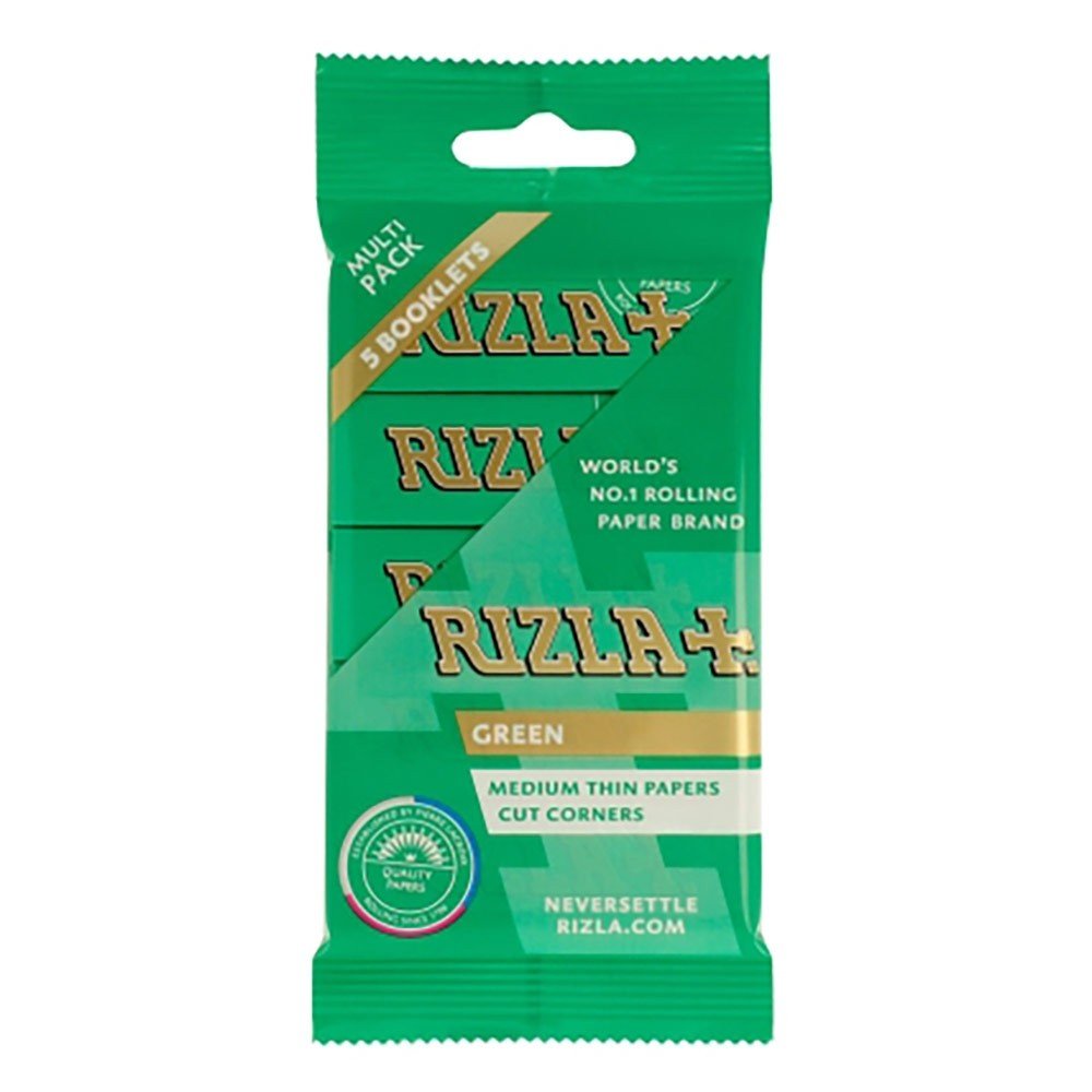 Rizla Reg Paper Green Multi 5pk