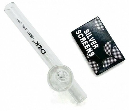 D&K Cup Shape Glass Pipe Screen