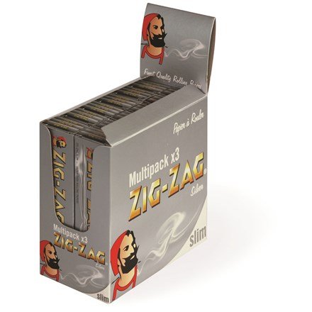 Zig-Zag Silver KS Multi Pack 3pk x 12