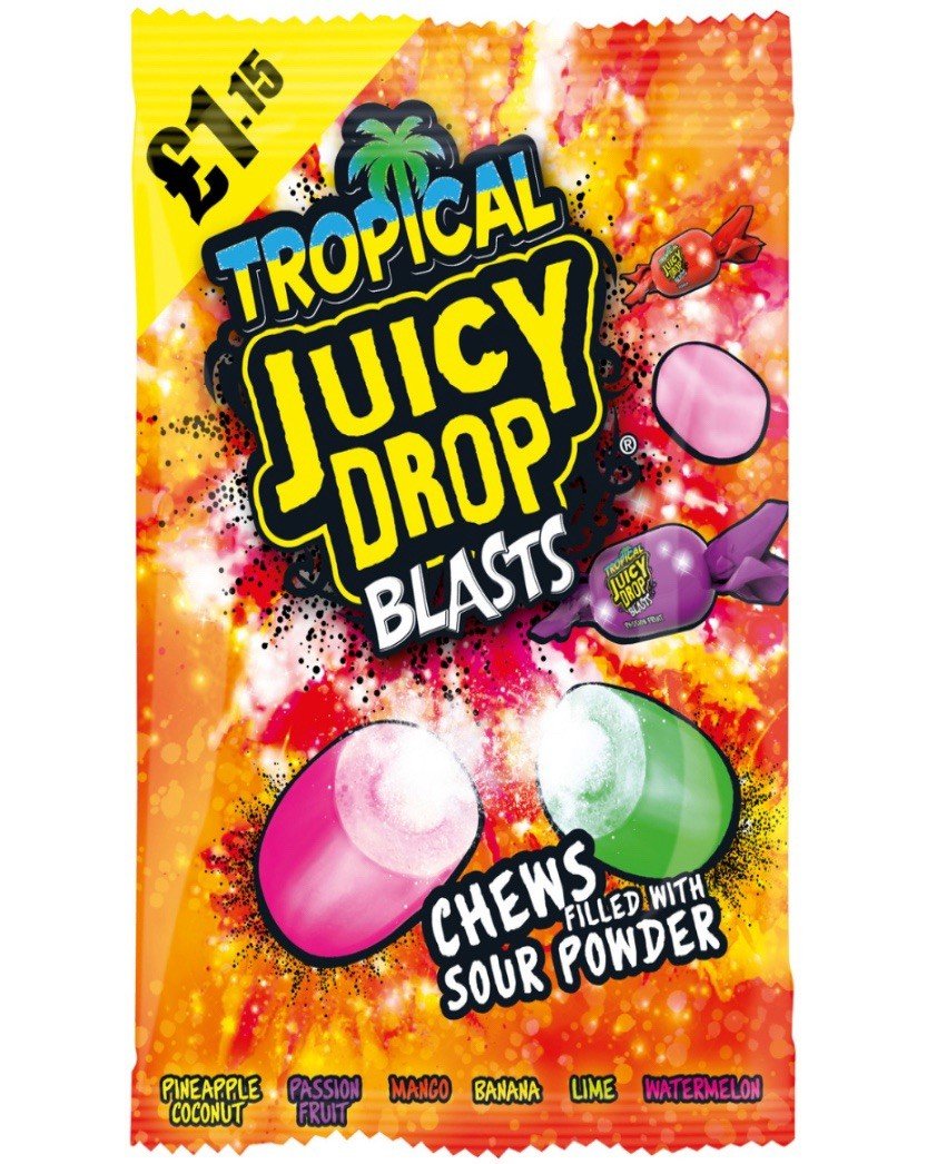 Bazooka Tropical Drop Blast 12 x 120g