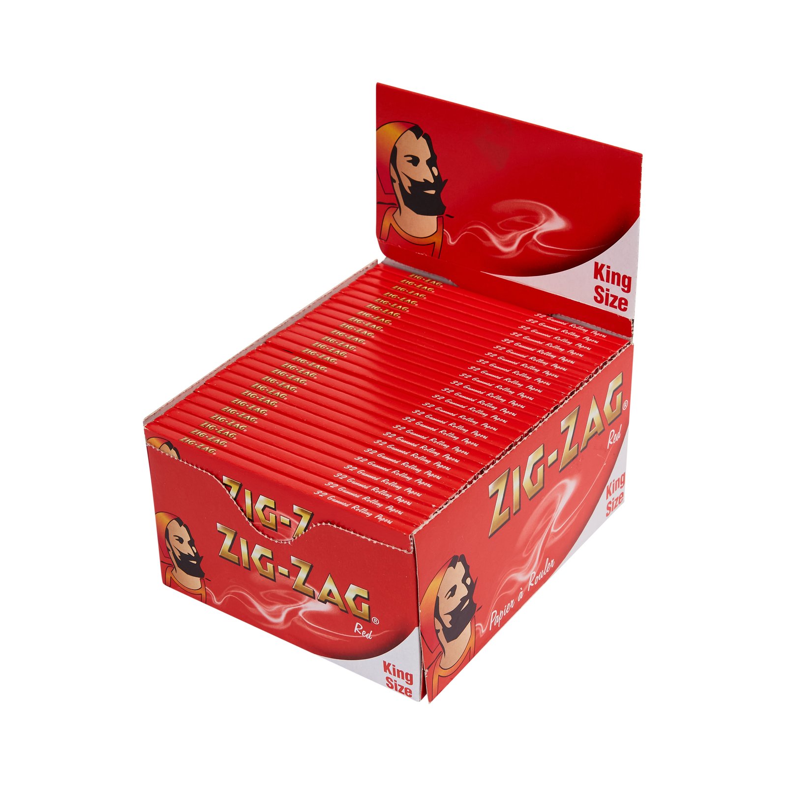 Zig-Zag King Size Red