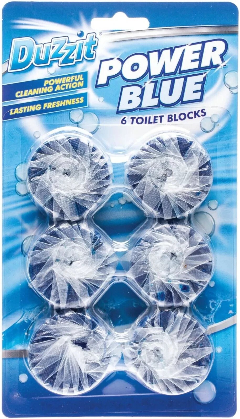 Duzzit Toilet Blocks 6pk - Blue