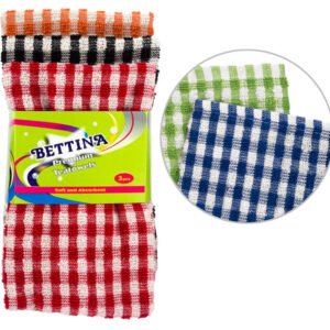 Bettina 3pk Premium Cotton Tea Towels
