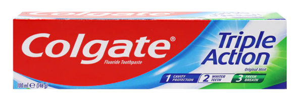 Colgate Triple Action T-Paste 100ml x 12