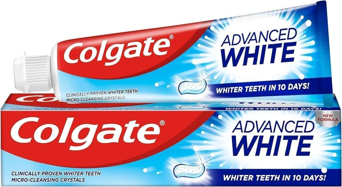 Colgate Adv Whitening T-Paste 100ml x 6