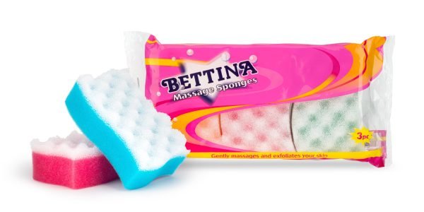 Bettina Massage Sponges 3pk