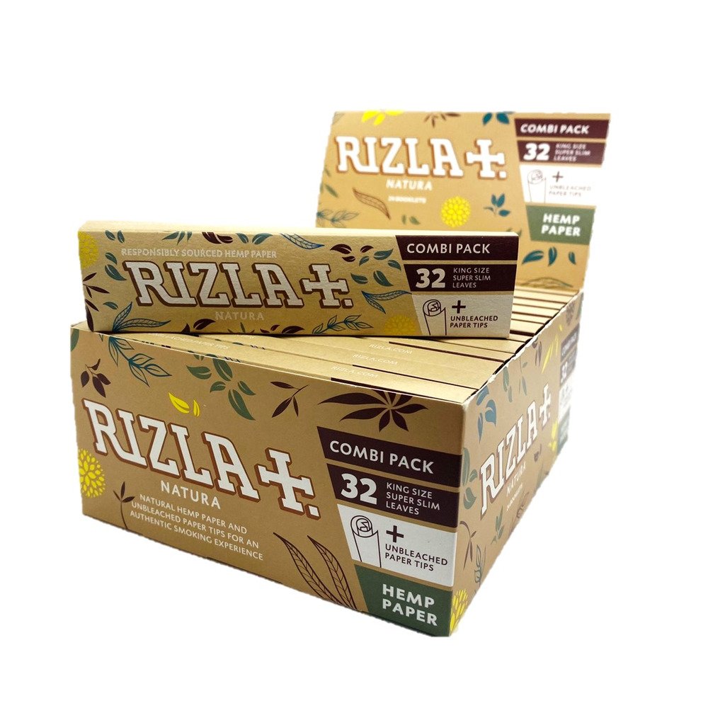 Rizla King Natural Slim Comb x 32
