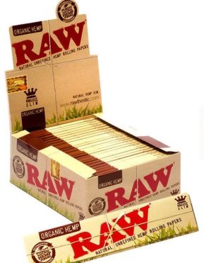 Raw Organic King Size 50s Slim Papers