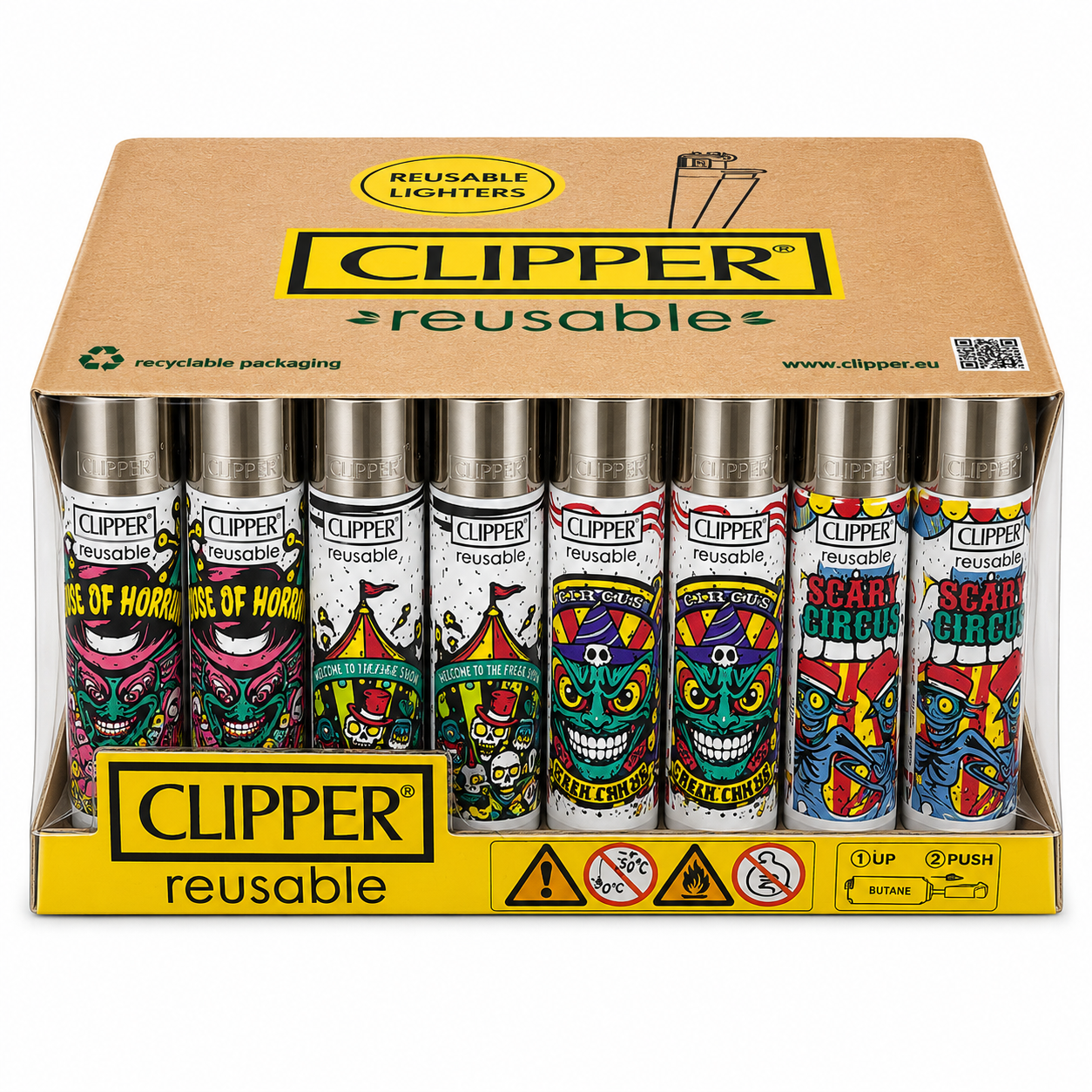 Clipper Lighters x 48 Horror Days 2